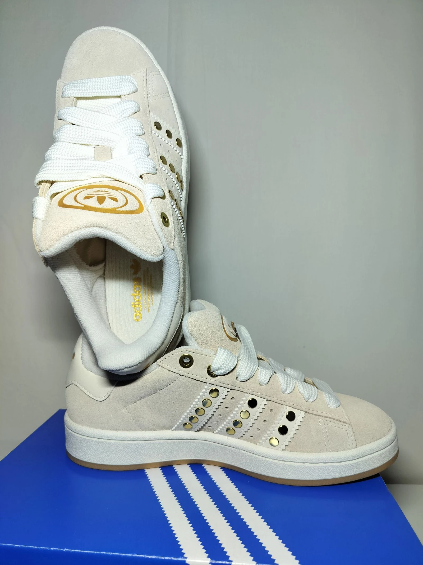Adidas Campus New 38 Sneakers Original Women's Leather Vintage Trend Outfit Retro Y2K  – photo 13